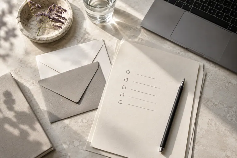 Research notes, a shortlist and correspondence materials.